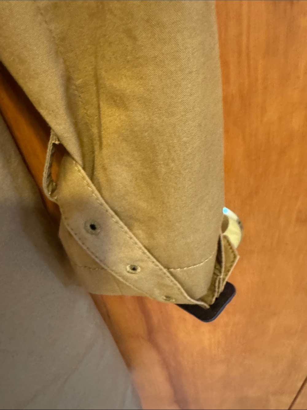 J. Crew Women’s Double-Breasted Trench Coat - Olive Green - Picture 7 of 10